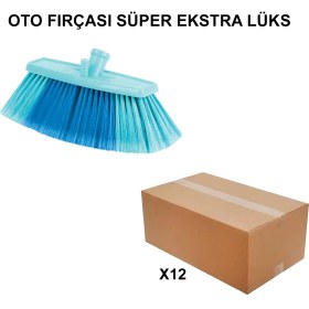Resim Izmir Fırça Arge Toptan Oto Fırçası Süper Ekstra Lüks- 12 Adet 