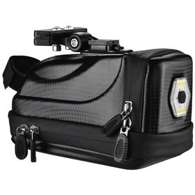 Resim Wineen Hafif Yol Bisikleti Sert Kabuklu Eyer Çantası Altıgen Hafif Model Yaratıcı Kuyruk Çantası Çok Renkli 