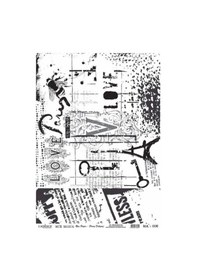 Resim Cadence Mix Media Pirinç Dekopaj Kağıdı Model Ma:006 