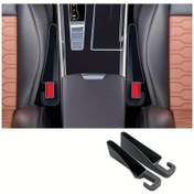 Resim Xuweiwei Siyah Sızıntı Önleyici Araç Koltuğu Tıkaç Şeridi Saklama Kutusu 