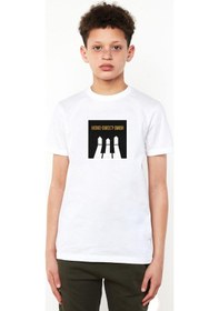 Resim Tshirthane G-dragon Home Sweet Home Beyaz Çocuk Bisikletyaka Tshirt Beyaz 