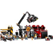 Resim Lego City Hurdalık ve Arabalar 60472 