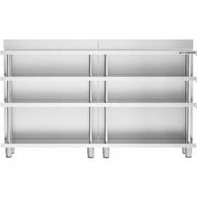 Resim Bar Çalışma Tezgahı - Paslanmaz Çelik - 2000x400mm 