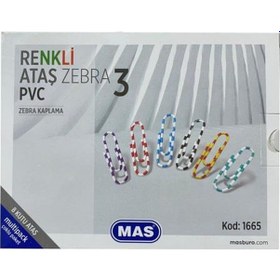 Resim Mas 1665 Multıpack Zebra Ataş 28Mm 