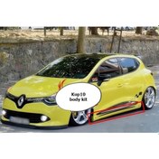 Resim Renault Clio 4 R Yan Marşpiyel Takımı - Plastik 