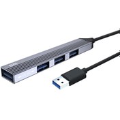 Resim DM CHB056 USB 3.0 to 4 Portlu 3*USB 2.0 1*USB 3.0 Hub Çoklayıcı 15 CM 