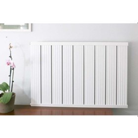 Resim Alüminyum Panel Radyatör Ekol 600 X 800 Ral 9010 Kırık Beyaz 