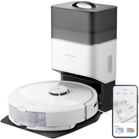 Resim Roborock Vacuum Cleanner Q8 Max Plus Robot Süpürge Beyaz 