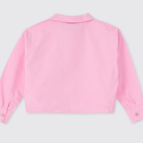 Resim Panço Kız Çocuk Pembe Gömlek 