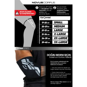 Resim Fitness Spor Dirseklik Unisex Elbow Sleeve Spor Antrenman Destek Koşu Gym Ortopedik Dirseklik -1 Adet 
