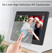 Resim Andoer 10.1 İnç Akıllı Wifi Dijital Fotoğraf Çerçevesi 