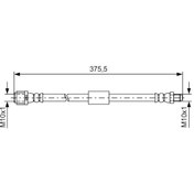 Resim BOSCH 1987481608 Fren Hortumu Arka X218 12-17 C218 11-17 W212 09-15 S212 09-16 2124200448 (WA421821) 