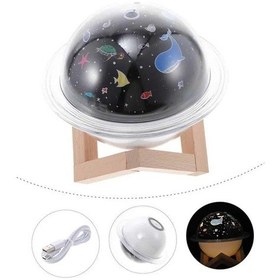 Resim Hava Nemlendirici Led Işıklı Gece Lambası Yıldız Görünümlü Renk D 