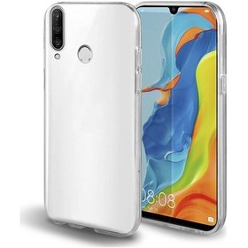 Resim Prolysus Huawei P30 Lite Uyumlu 360 Derece Kılıf Full Tam Koruma Ön Arka Şeffaf Kılıf 