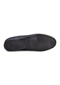 Resim Cabani Hakiki Deri Lacivert Erkek Loafer Lacivert 