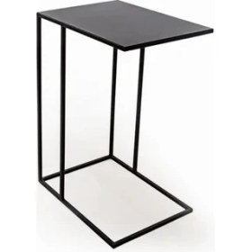 Resim Merzana Pleasure C Sehpa, Metal Yan Sehpa 