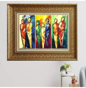 Resim Altın Çerçeveli Tablo L1319 