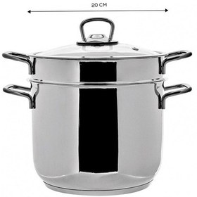 Resim Karaca Mutfaksever İndüksiyon Tabanlı Çelik Spagetti Tenceresi 