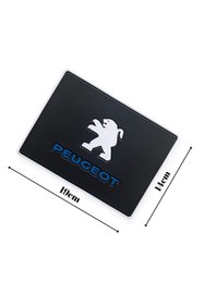 Resim TUSBA MARKET Peugeot Logolu Torpido Üstü Kaydırmaz Ped – Şık ve Fonksiyonel Araç İçi Aksesuar 