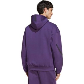 Resim adidas Z.N.E. Full-Zip Erkek Mor Günlük Stil Eşofman Üstü KB7124 