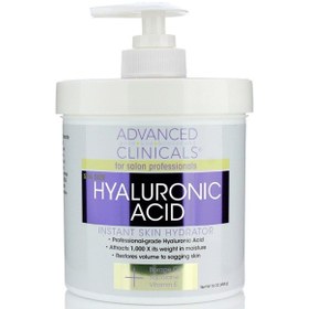 Resim Advanced Clinicals Hyaluronic Acid Losyon 454 G 