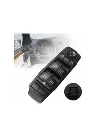 Resim Mercedes W164 Ml Serisi Sol Dörtlü Cam Düğmesi Anahtar 2006-2011 