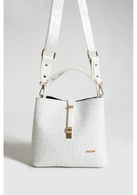 Resim Just Polo Kadın Günlük Kullanıma Uygun Şık El Ve Omuz Çantası Shoulder Bag Beyaz 