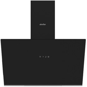 Resim Simfer Trend 3046 + 8721 2'li Cam Ankastre Set Siyah 