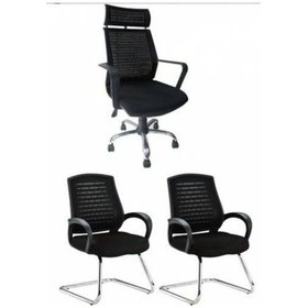 Resim Koltukstilim Efr Fileli Koltuk Takımı Siyah 