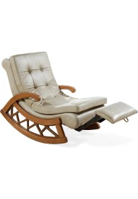 Resim Erezoğulları Mobilya Sallanır Ağaç Emzirme Koltuğu Puflu Tv Baba Sandalyesi 