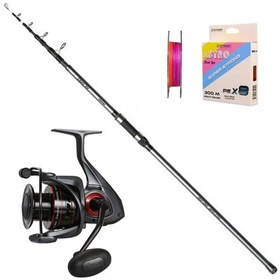 Resim Okuma Ceymar 6000 - Okuma Alaris 390cm Surf Olta Seti 