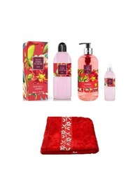 Resim Eyüp Sabri Tuncer Amber Kolonyası Seti + El ve Yüz Havlusu 30 x 50 CM 