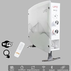 Resim UFO Hibrit Isıtıcı Konvektör Smart 1000W-2000W 