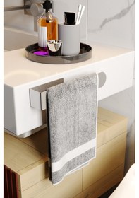 Resim Gkd Paslanmaz Çelik Havluluk / Yapışkanlı Sistem / Havlu Askısı / Banyo Askısı Paslanmaz Çelik 