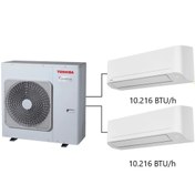 Resim Toshiba 2m Multi Split Klima 10.000 10.000 Btu/h A 