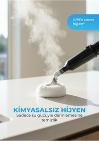 Resim Pirantech CB-103A 2000 W Güçlü Buharlı Temizlik Makinesi Ev Tipi Kimyasalsız Hijyen 