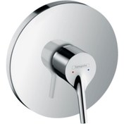 Resim Hansgrohe Talis S Tek Kollu Banyo Bataryası Ankastre Montaj, Krom 