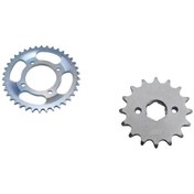 Resim Honda Cgl Ön Arka Dişli Seti 36t 16t 