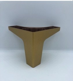 Resim Karakoçaksesuar Plastik,10x12x12 Cm Gold Koltuk,Baza,Mobilya Ayağı (4 Adet) 