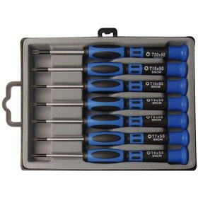 Resim Bgs Elektrikçi Saatçi Tornavida Seti 7 Parça 