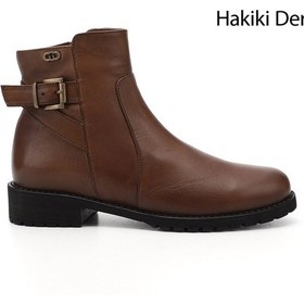 Resim Gönderi R Kadın Taba Antik Fermuarlı Kauçuk Taban Hakiki Deri Bot Dkzb61346460 Taba 