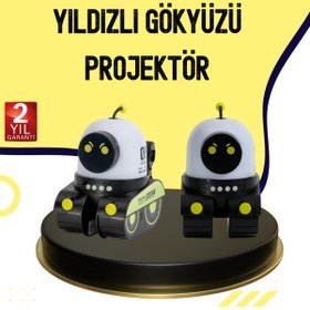 Resim ZERO LAND MTXDPN Otomatik Döner Slaytlı Üç Parlaklık Ayarlı (191025) Projektör Lamba 