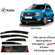 Resim SUNPLEX Dacia Sandero Cam Rüzgarlığı Mugen Tip 2008 