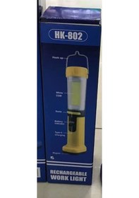 Resim Ayt Powermaster Hk-802 Şarjlı 30 Beyaz 20 Mavi Kırmızı Smd Led 55 Cob Ledli 5 Modlu Çalışma Lambası Fener Işıldak 