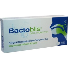 Resim Bactobli̇s Oral Probi̇yoti̇k 30 Adet Emme Tablet 