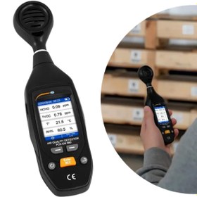 Resim PCE Instruments PCE-EM 880 Taşınabilir Formaldehit (HCHO), TVOC, Sıcaklık ve Nem Ölçüm Cihazı 