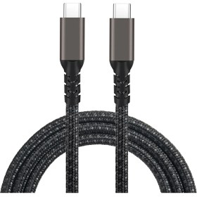 Resim Farma Teknoloji Siyah 2.jenerasyon Type-C To Type-C Usb3.2 Pd Data Kablosu 100W 20GBPS 4K@60Hz 0.2 Metre 
