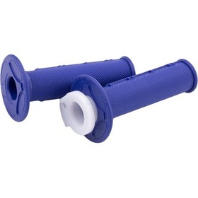 Resim Suntek 2 Adet Motosiklet El Sapları Evrensel Kauçuk Mavi 