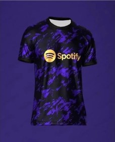 Resim Snapbuy Barcelona Yazlık Futbol Forması Erkek Kadın Rahat Nefes Çabuk Kuruyan T-shirtmavi Mavi 