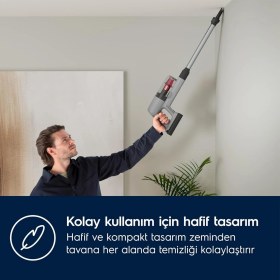 Resim Electrolux Animal 700 Serisi Çok Hafif (2.2 Kg) ve Güçlü Dikey Şarjlı Süpürge- 10 Yıl Motor Garantili + Dijital Hassas Mutfak Tartısı Hediye 